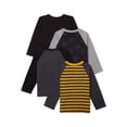 thumbnail image 2 of Garanimals Long Sleeve Raglan Regular T-Shirt (Infant or Toddler) 4 Pack, 2 of 2