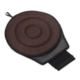 thumbnail image 4 of Cojín de asiento giratorio de doble anillo, portátil, redondo, para coche, hogar, embarazada, color marrón, 4 of 14