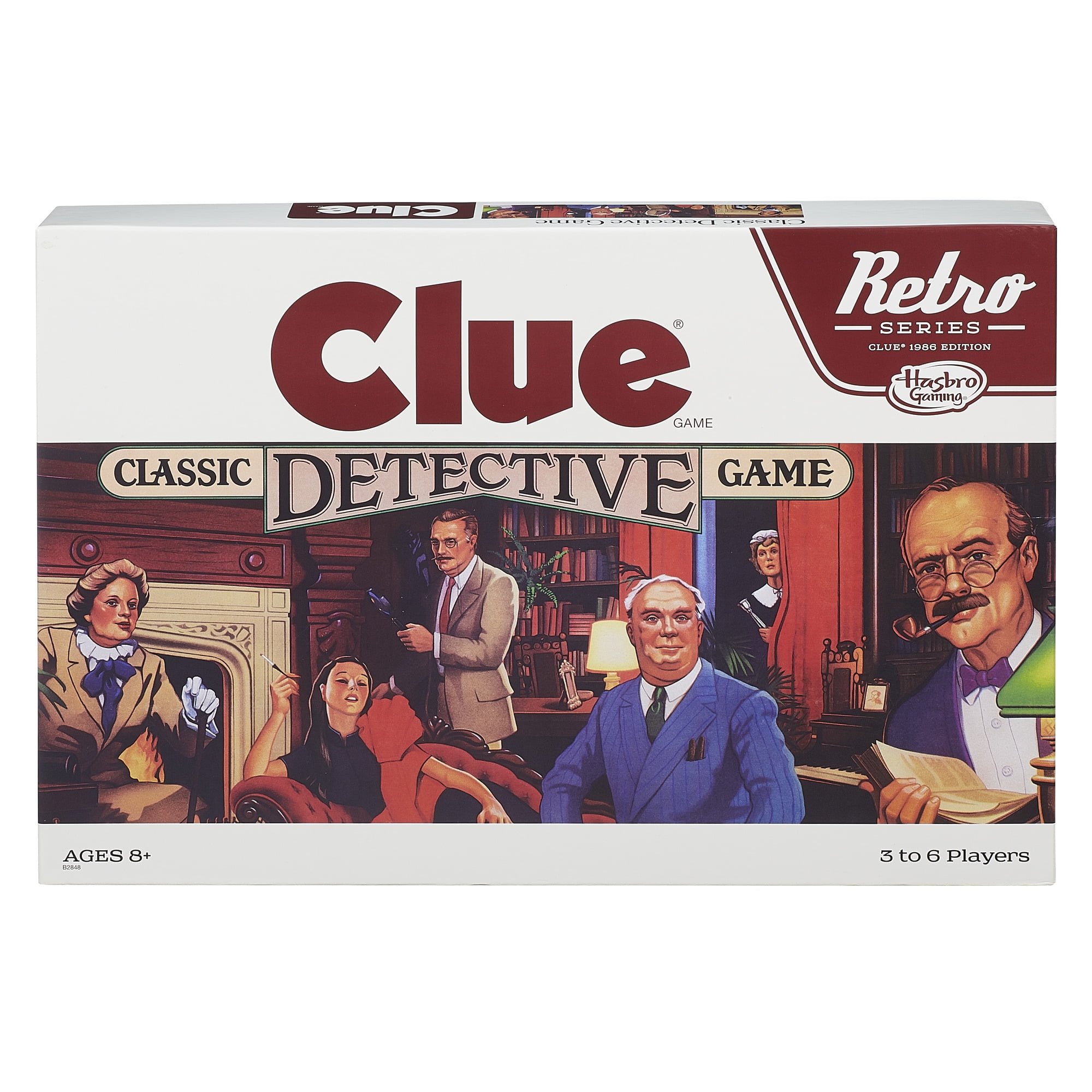 CLUE Parker Brothers Board Game REPLACEMENT Card Deck & Envelope 