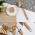 thumbnail image 3 of Solid Wood Bamboo Dish Brush Kitchen Cleaning Dish Brush, 3 of 3