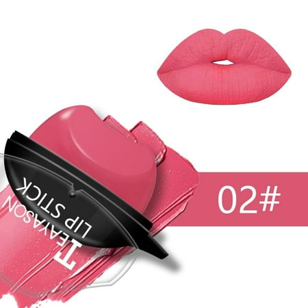 2019 Arrival 12 Colors Women Matte Lipstick Long Lasting Waterproof Non-Stick Cup Lazy Lip