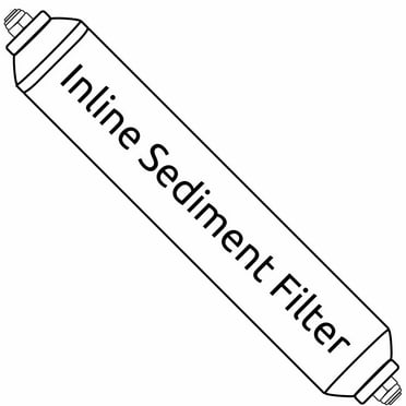 Hydronix Inline Sediment Filter - 2-inch x 10-inch