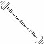 Hydronix Inline Sediment Filter - 2-inch x 10-inch