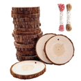 thumbnail image 1 of Juego de posavasos de madera William Craft, inacabado, natural, 9 a 10 cm, 20 unidades, 1 of 8