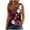 A01_Wine, variant on Yghzkop Womens Tank Tops Summer Flower Print Casual Loose Fit Tops Square Neck Trendy Sleeveless Tees Lightweight Quick-Dry T Shirt Basic Cute Tops Clothes Outfits
