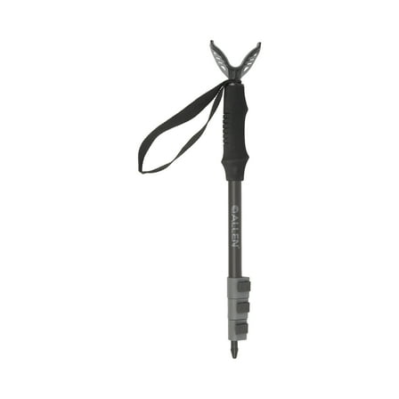 Allen Company Deluxe Shooting Stick, Adjusts 16.25"-45", Black, Aluminum, Model 21631A