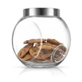 thumbnail image 6 of Brightware Glass Cookie Jars with Airtight Lids – 76 oz – Set of 2, 6 of 10
