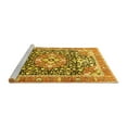 thumbnail image 2 of Ahgly Company Machine Washable Indoor Rectangle Persian Yellow Traditional Area Rugs, 3' x 5', 2 of 4