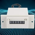 thumbnail image 2 of CSK6-YKW Electromagnetic Counter 6 Digit 0-999999 Pulse Counter DC 12V, 2 of 6
