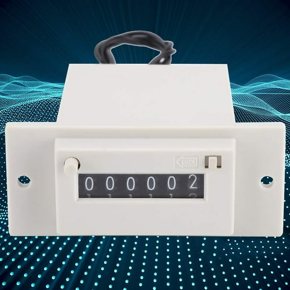 Csk6-Ykw Electromagnetic Counter 6 Digit 0-999999 Pulse Counter Dc 12V