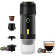 thumbnail image 1 of Portable Electric Espresso Machine Ground Coffee & Capsule Coffee Maker, 7500mAh Cold Brew & Self-Heating Coffee Maker for Camping & Office 26-27s, 1 of 5