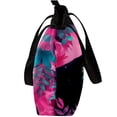 thumbnail image 4 of Panda Canvas Leather Mix Twill Sponge Jeanette Crossbody Bag 30x10.5x39cm/11.8x4.1x15.4in, 4 of 5