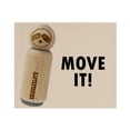 thumbnail image 1 of Move It Fun Text Rubber Stamp for Scrapbooking Crafting Stamping - Small 3/4 Inch, 1 of 7