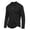 Black, variant on Yungyresw Polo Shirts for Men Solid Color Loose Fit TShirts Breathable Fabric Long Sleeve Polo for Spring Wear