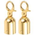 thumbnail image 2 of Miangastore 2pcs Rope End Stoppers Snap Hook Decking Rope Fittings Stainless Steel Rope End Stoppers, 2 of 8