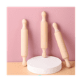 thumbnail image 5 of 7In Wooden Mini Rolling Pin Long Kitchen Baking Small Dough Rolling Pin for Children Fondant Pastry Wood Color wood, 5 of 5