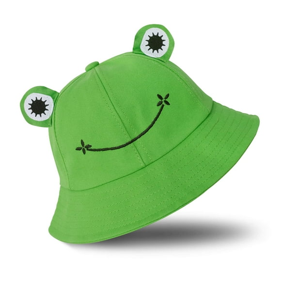 SAOROPEB Gorro de rana – Gorro de pescador divertido de algodón para adultos, adolescentes y hombres