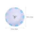 thumbnail image 2 of Miangastore Gerbils Running Wheel Blue PVC 1 Set 7.1x7.1x2.4in, 2 of 9