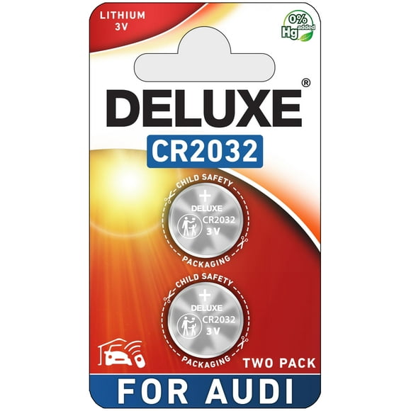 Baterías de repuesto para llaveros, baterías Deluxe para Audi