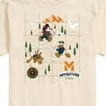thumbnail image 3 of Mickey & Friends - Adventure Map -  Men's Short Sleeve Graphic T-Shirt, 3 of 5