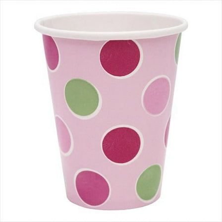 Various New Little Princess 9oz Multicolor Pink Paper Cups (8ct)