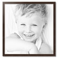thumbnail image 2 of ArtToFrames 34" x 35" Classic Burgundy Picture Frame, 34x35 inch Brown Wood Poster Frame (WOM-4927), 2 of 7