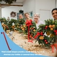 thumbnail image 7 of A1U Metal Wreath Hangers (RED), Christmas Fall Halloween Easter Holiday Ornaments Accessories Hanging Wreaths Over Door Lightweight Durable Handy Multi-usage Single Hook Decorations, 1 ct. (14 in.), 7 of 7