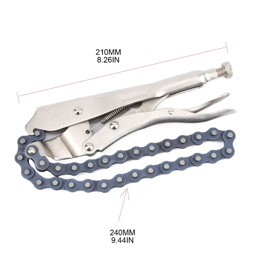 Yokua Heavy Duty Chain Clamp Pliers Locking Chain Pliers Removable Quick Release