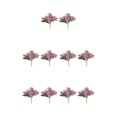 thumbnail image 2 of ZheElen Long-lasting Durability Easy To Clean Artificial Flower Arrangement For Wedding Decoration Realistic Appearance purple 5Set, 2 of 6
