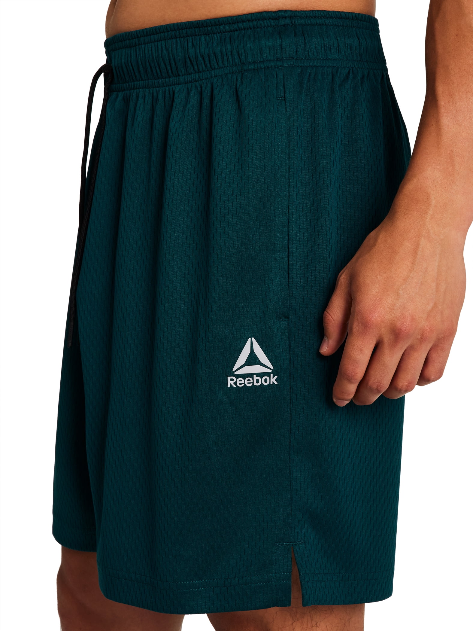 Reebok Men's & Big Men's Dash Rice Hole Mesh Gym Shorts, 7" Inseam, Sizes XS-5XL