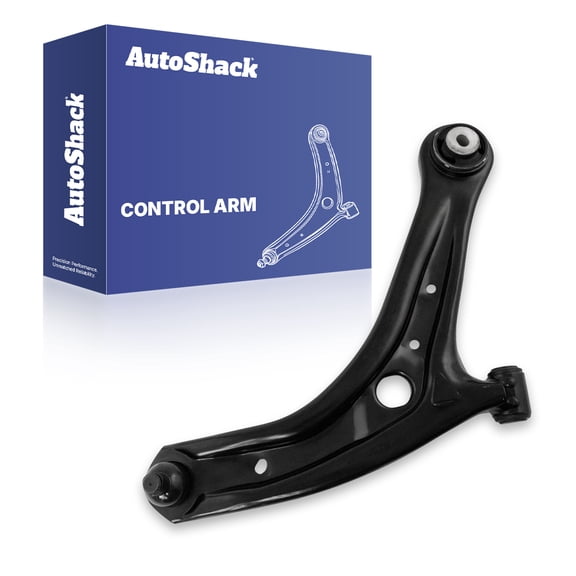 AutoShack Front Right Lower Control Arm and Ball Joint with Bushings Replacement for 2011-2019 Ford Fiesta 1-PC