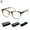 P, variant on Rhaegal Vintage Classic Original Design Women Men Reading Glasses Fashion I3J2