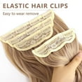 thumbnail image 5 of Clip in Long Wavy Synthetic Hair Extension 24 Inch Dirty Blonde 4PCS Thick Hairpieces Fiber Double Weft Hair for Women, 5 of 7