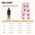 thumbnail image 2 of Salouo Cute Pig Nose Print Women's Pajama Pants Casual Loose Sweatpants PJs Flowy Pants Drawstring Palazzo for Women Wide Leg Pants Lounge Pajama -XX-Large, 2 of 8