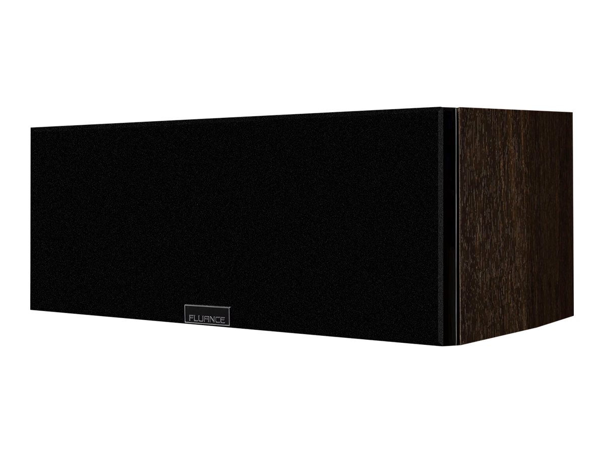 Fluance Signature Series HFCW - Center channel speaker - for home theater - 40 Watt - 2-way - natural walnut - image 2 of 6