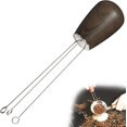 thumbnail image 4 of Tamper, Arc Designed Coffee Distributor For Even Extraction, Comfortable Use, And Rustproof Performance In Home Brewing, Black (5.6 Inches), 4 of 7