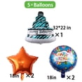 thumbnail image 5 of Dart Battle War Nerf Party Supplies Decorations Birthday Cake Topper Banner Decor Backdrop Balloons, 5 of 7