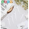 thumbnail image 3 of Picas de hilo dental AZEN, 1500 unidades, envueltas individualmente para adultos, 3 of 7
