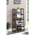 thumbnail image 1 of Convenience Concepts Designs2Go Bibliothèque Tréteau en Finition Bois Gris, 1 of 6