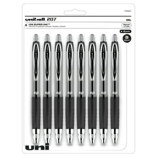 uni-ball Signo DX Gel Pens, Ultra Micro Point (0.38mm), Assorted Colors, 8  Count