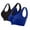 Blue, variant on Sports Bras for Women Plus Size, Xunlbb Women Seamless Sports Bra Wirefree Yoga Bra With Removable Pads(Navy,S)