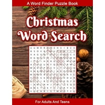 Christmas Word Search For Adults: A Word Seek Puzzle Book For Adults And Teens With Educational Holiday History