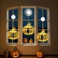 thumbnail image 4 of Fall Decor Window Lights with Timer - Thanksgiving LED Lights Featuring Acorn, Maple Leaves & Pumpkin Designs, Battery Operated with Suction Cups for Home Autumn Decorations, 4 of 5