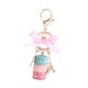thumbnail image 1 of Dekaim Colorido Lindo Aleación Macaroon Torre Eiffel Llavero Llavero Bolsa Colgante Coche Encanto Decoración(verde), 1 of 5