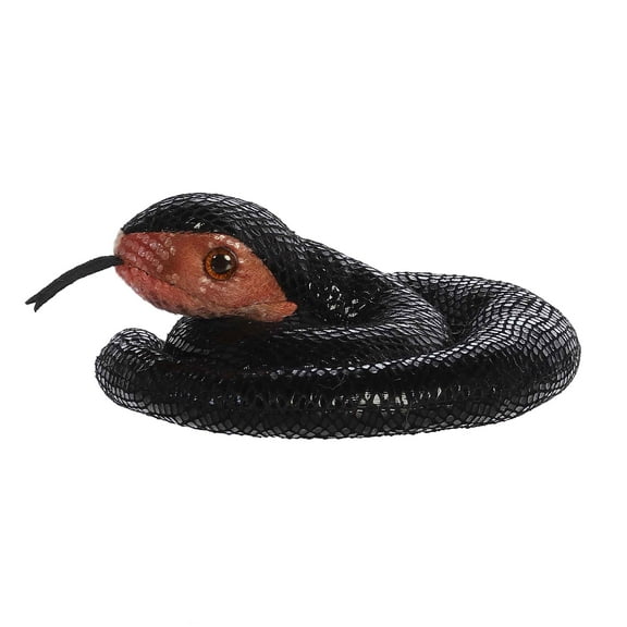 Aurora - Small Black Mini Flopsie - 6" Bella Black Snake - Adorable Stuffed Animal