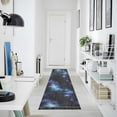 thumbnail image 4 of Yayeee Runner Rug for Bedroom 2'x6' Machine Washable Hallway Non Slip Mat, Watercolor Galaxy, 4 of 8