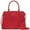Candied Cherry, variant on Women's Madison Saffiano Leather Medium Satchel Bag, Meringue