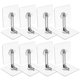 thumbnail image 2 of 8 PCS Muebles Anchors Adhesivo Anchors Anti-Tip para la prueba de bebés No Drilling estantería estantería, 2 of 5