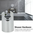 thumbnail image 5 of Shower Head Holder Adjustable Handheld Shower Holder Wall Mount Shower Bracket Waterproof, Wall Mounted, Universal Showering Components[silver], 5 of 9