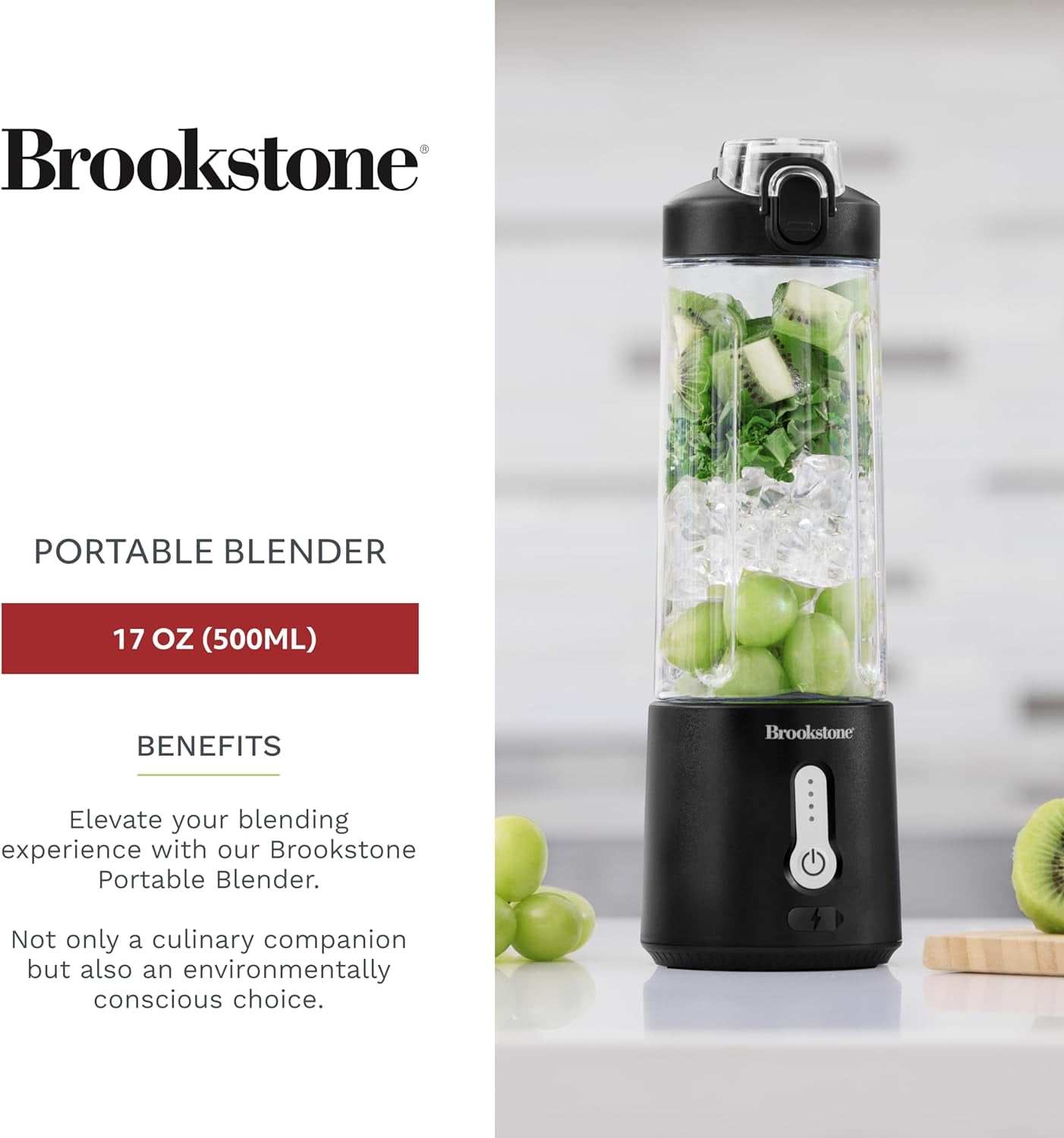 Brookstone Portable Blender- Black : Target